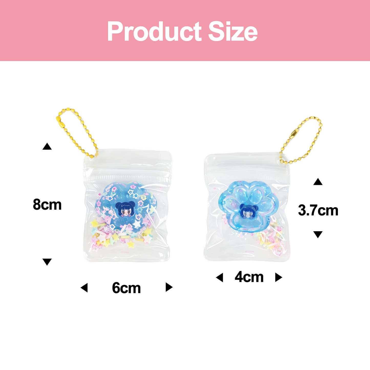 Custom Cat Paw Squishy Keychain
