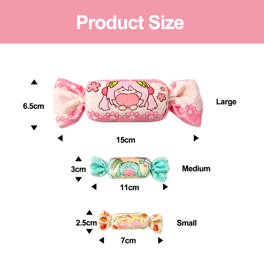 Custom Plush Candy Button Pin
