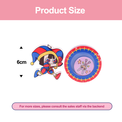 Custom Rotating Acrylic Badge Storage Charm