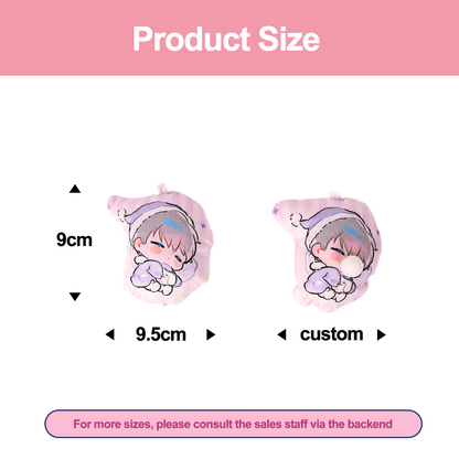 Custom Pillow Keychain