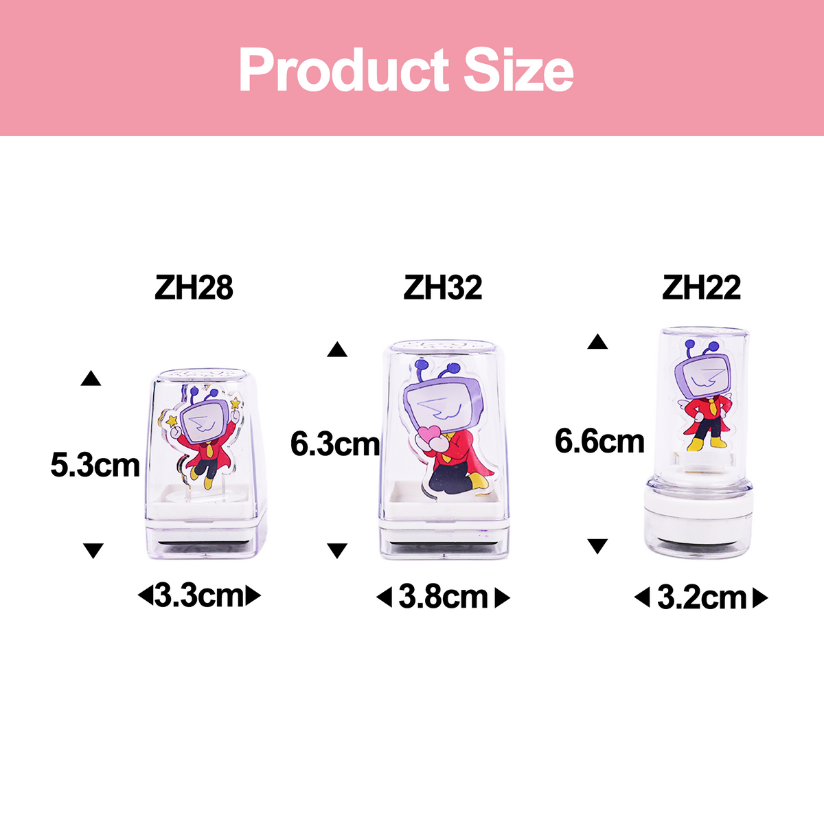 Custom Acrylic Standee Stamp