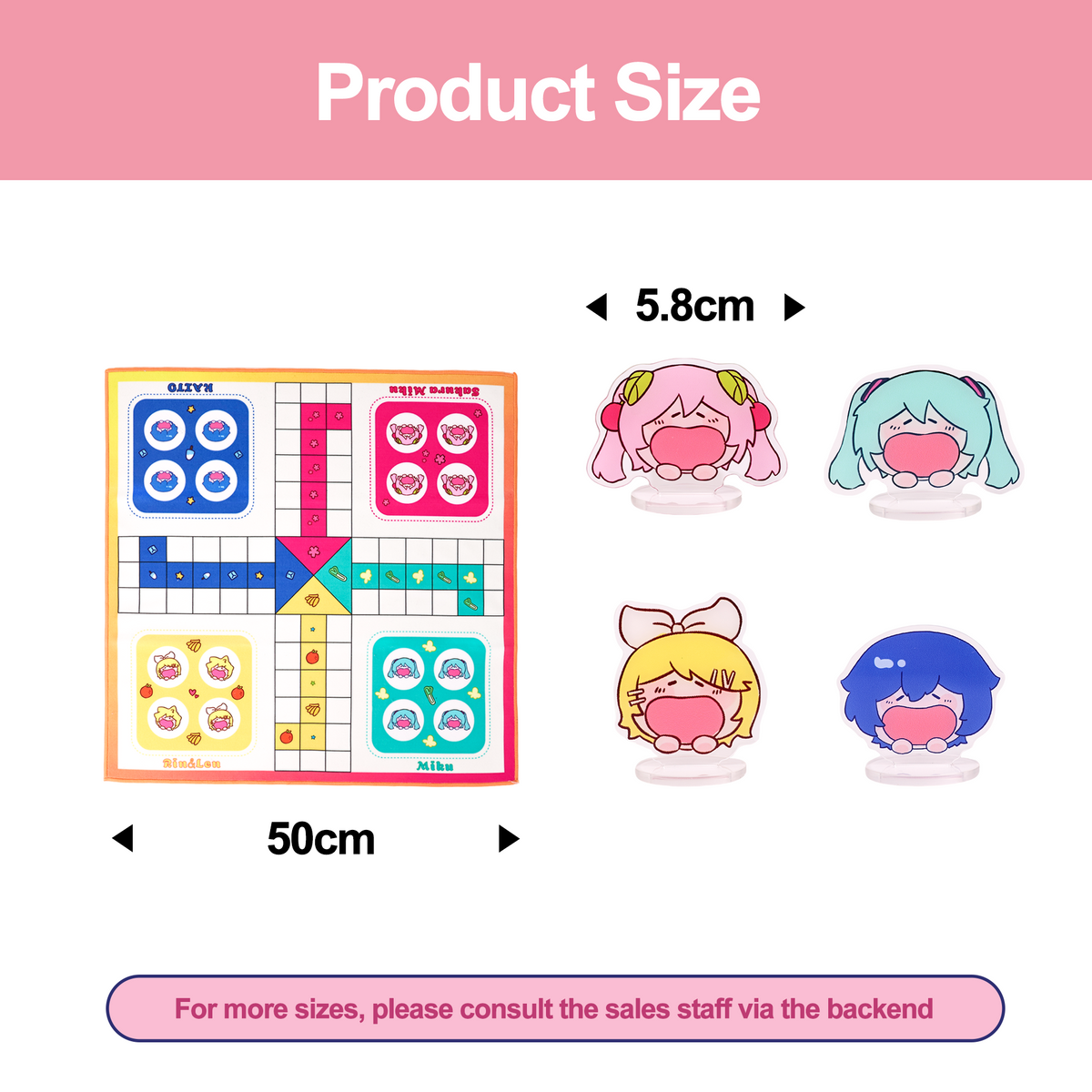 Custom Acrylic Ludo Game