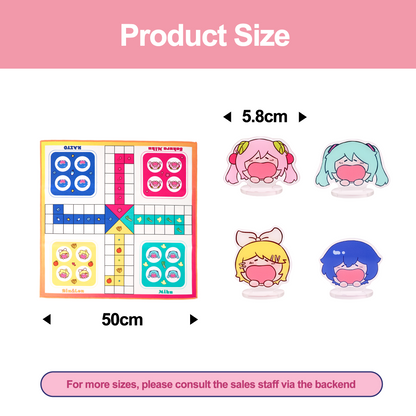 Custom Acrylic Ludo Game