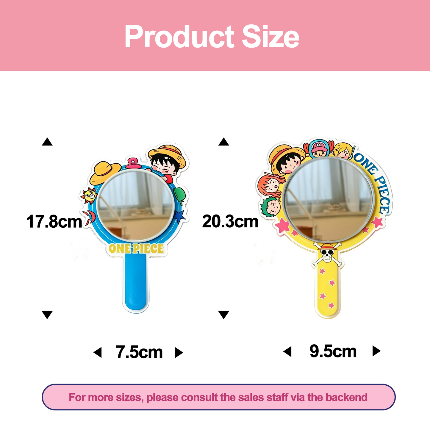 Custom Acrylic Hand Mirror