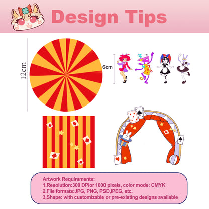 Custom Acrylic Maglev Spinning Stage