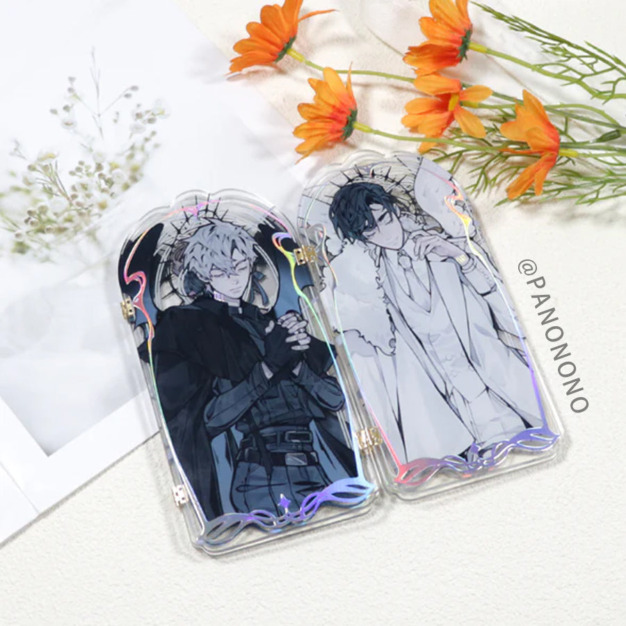Custom Acrylic folding screen standee