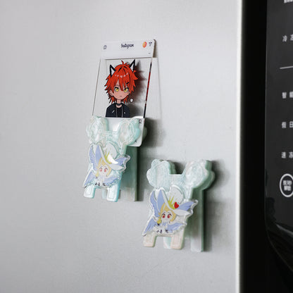 Custom Acrylic stand fridge magnet