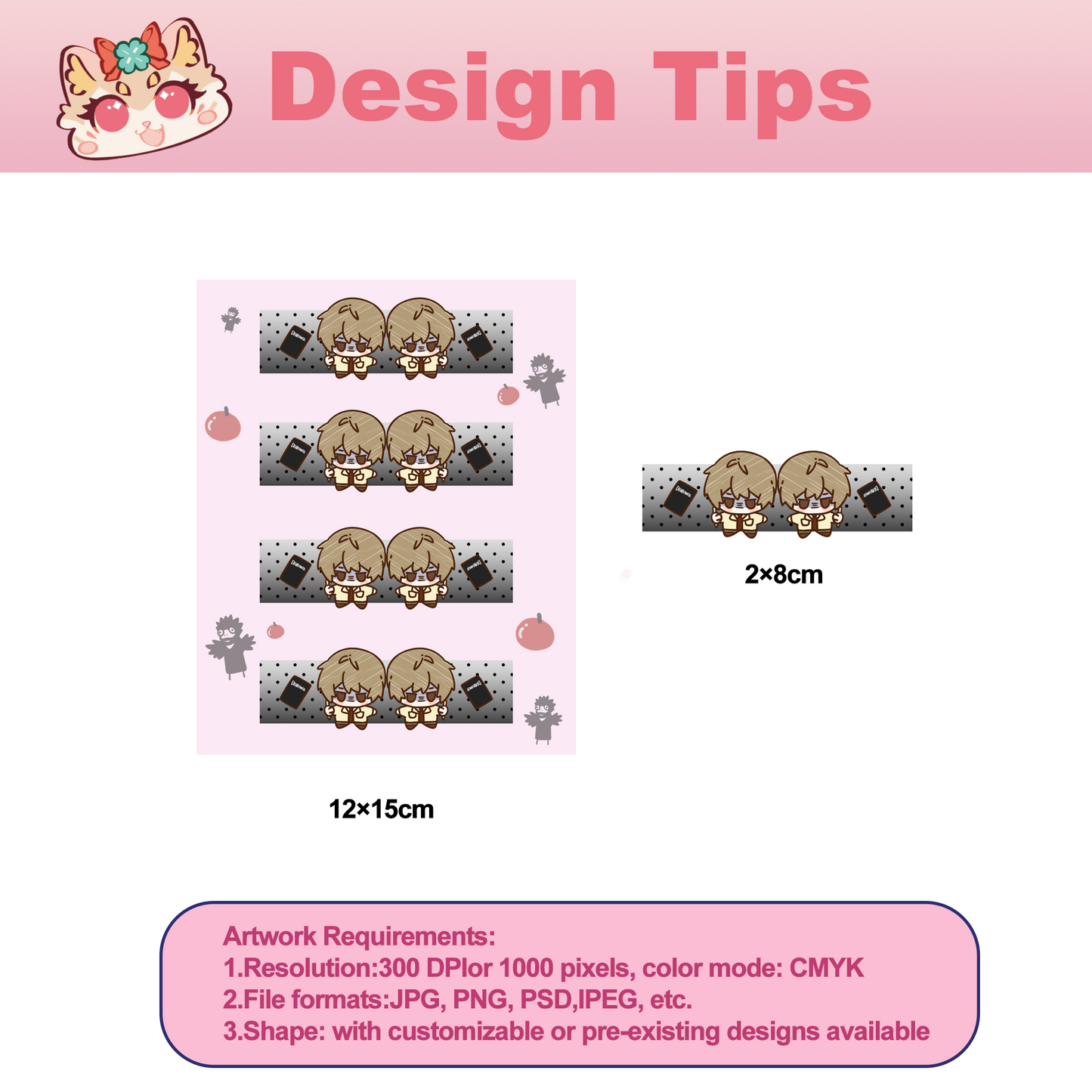 Custom Index sticker
