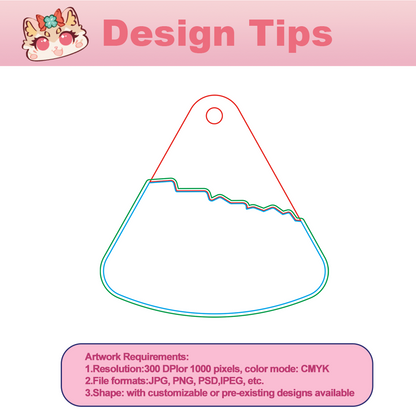 Custom Rubber cheese keychain