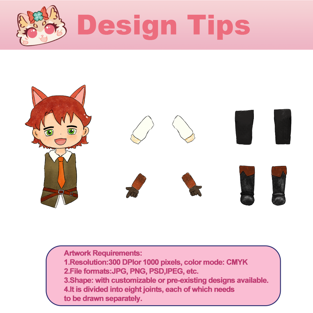 Custom Articulated Acrylic Figure