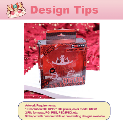 Llavero acrílico personalizado 