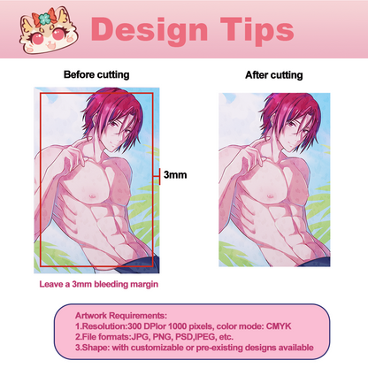 Custom Water Stain Postcard