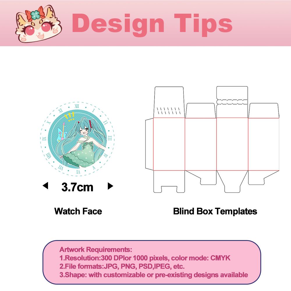Custom watch blind box