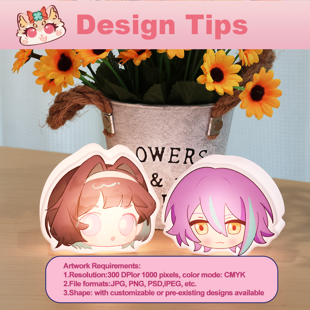 Custom Magnetic tapping lamp