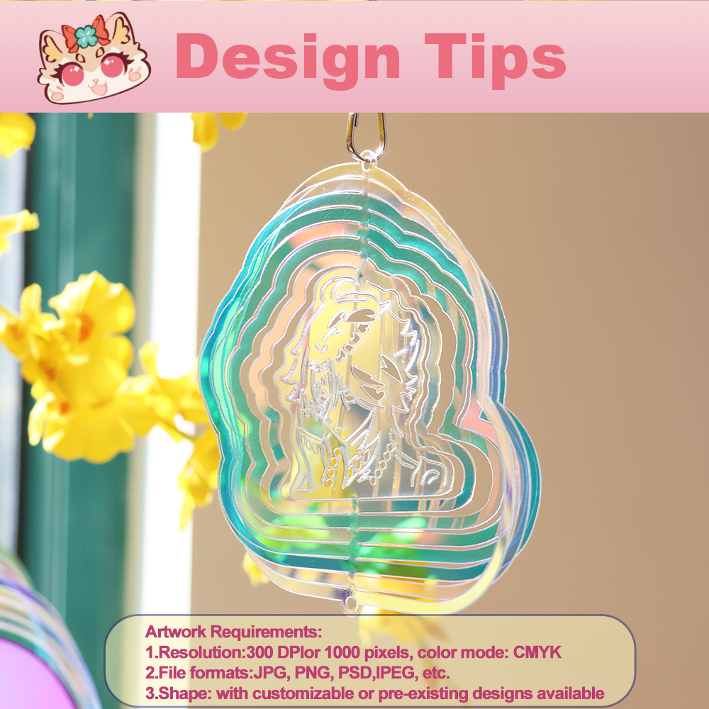 Custom Dazzling wind chime