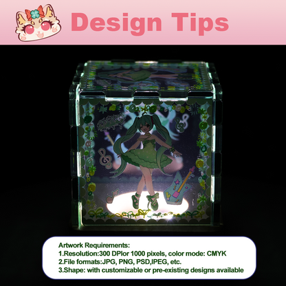 Custom Acrylic lens night light