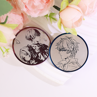 Custom mirror badge