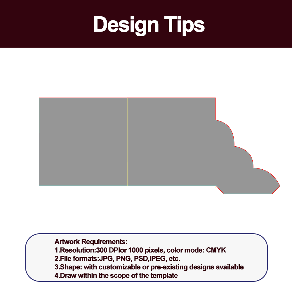 Custom paper CD holder