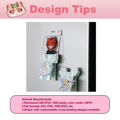 Llavero acrílico personalizado 