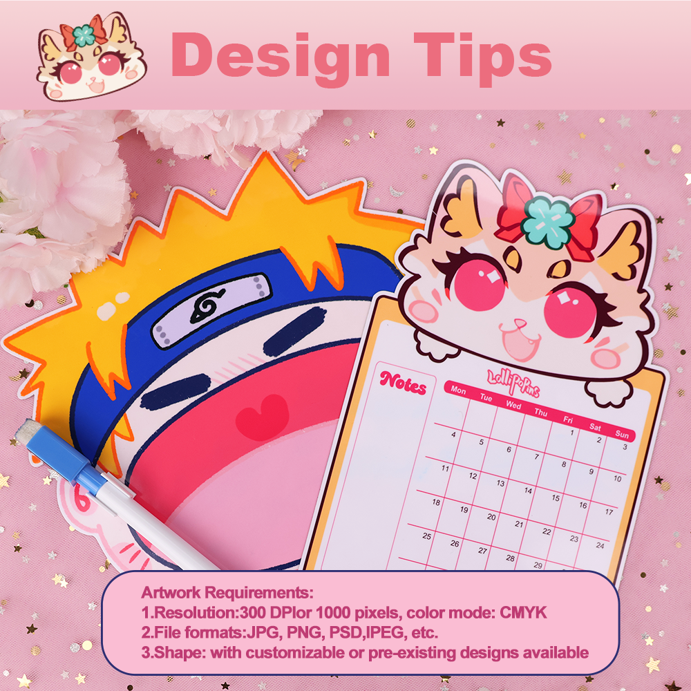 Custom Message board fridge magnets