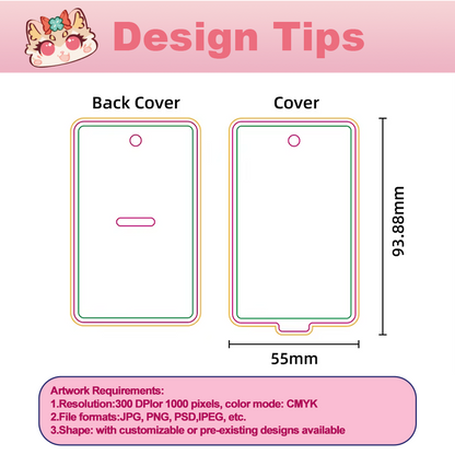 Llavero acrílico personalizado 