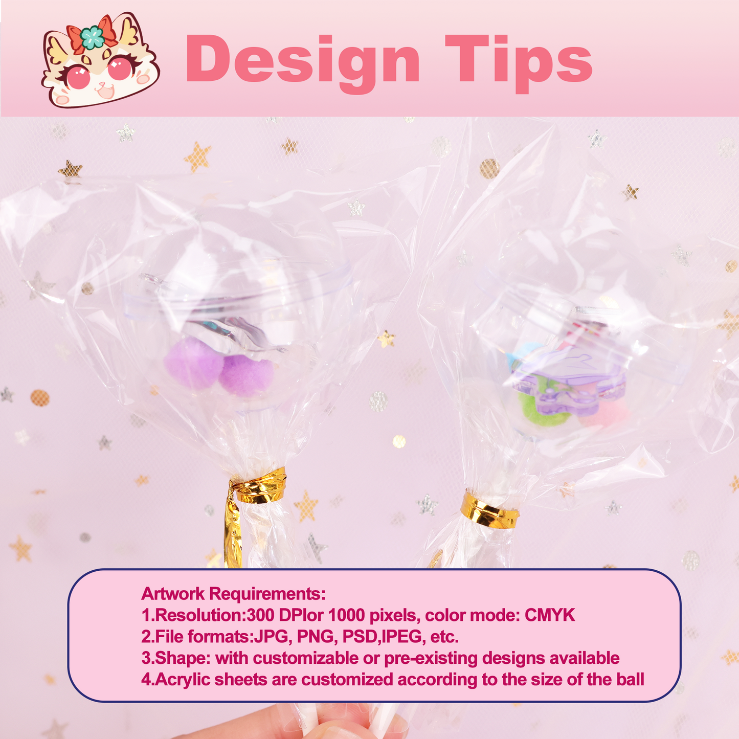 Insignia de botón personalizada