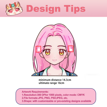 Custom Acrylic Hair Clip & Eyeglass Holder