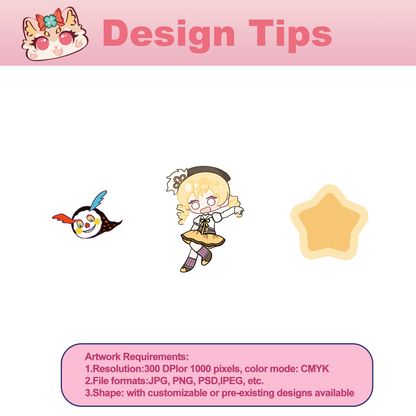 Custom Magnetic Repulsion Bouncy Acrylic Standee