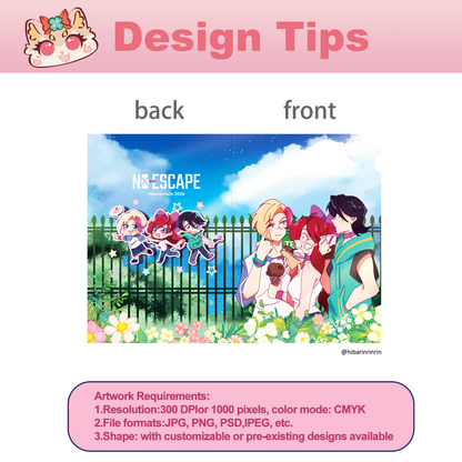 Custom A4 Clear Plastic L Pocket Folder
