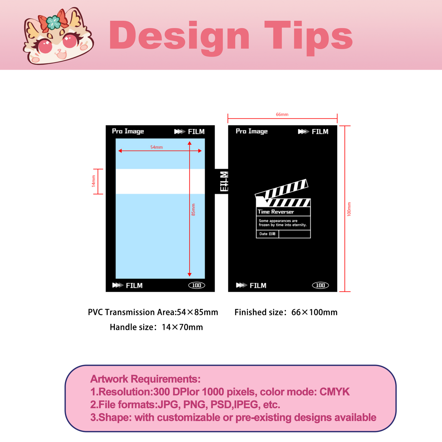 Custom Reversal film of the camera