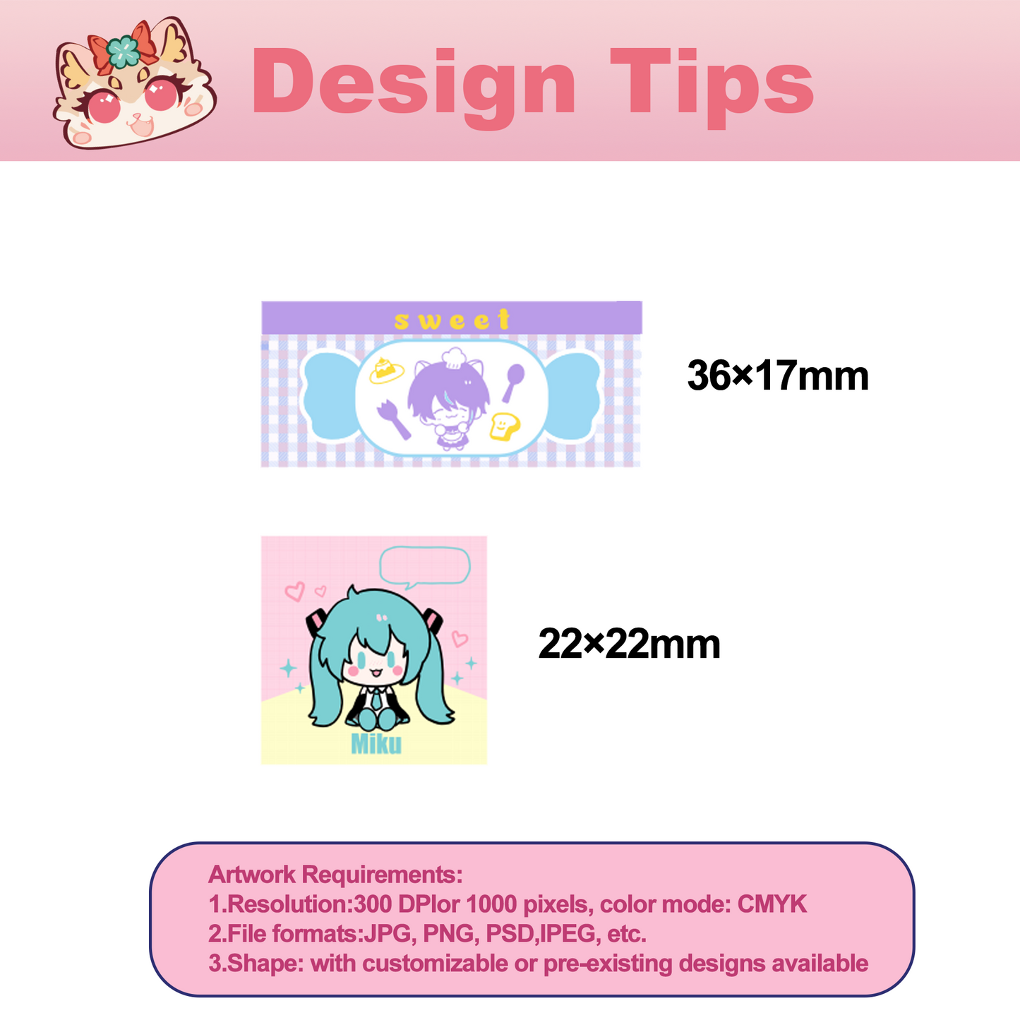 Custom Stackable Stamp Set