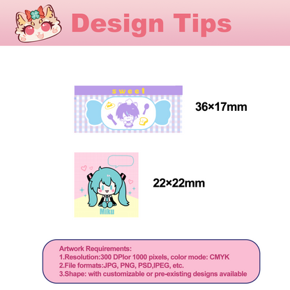 Custom Stackable Stamp Set