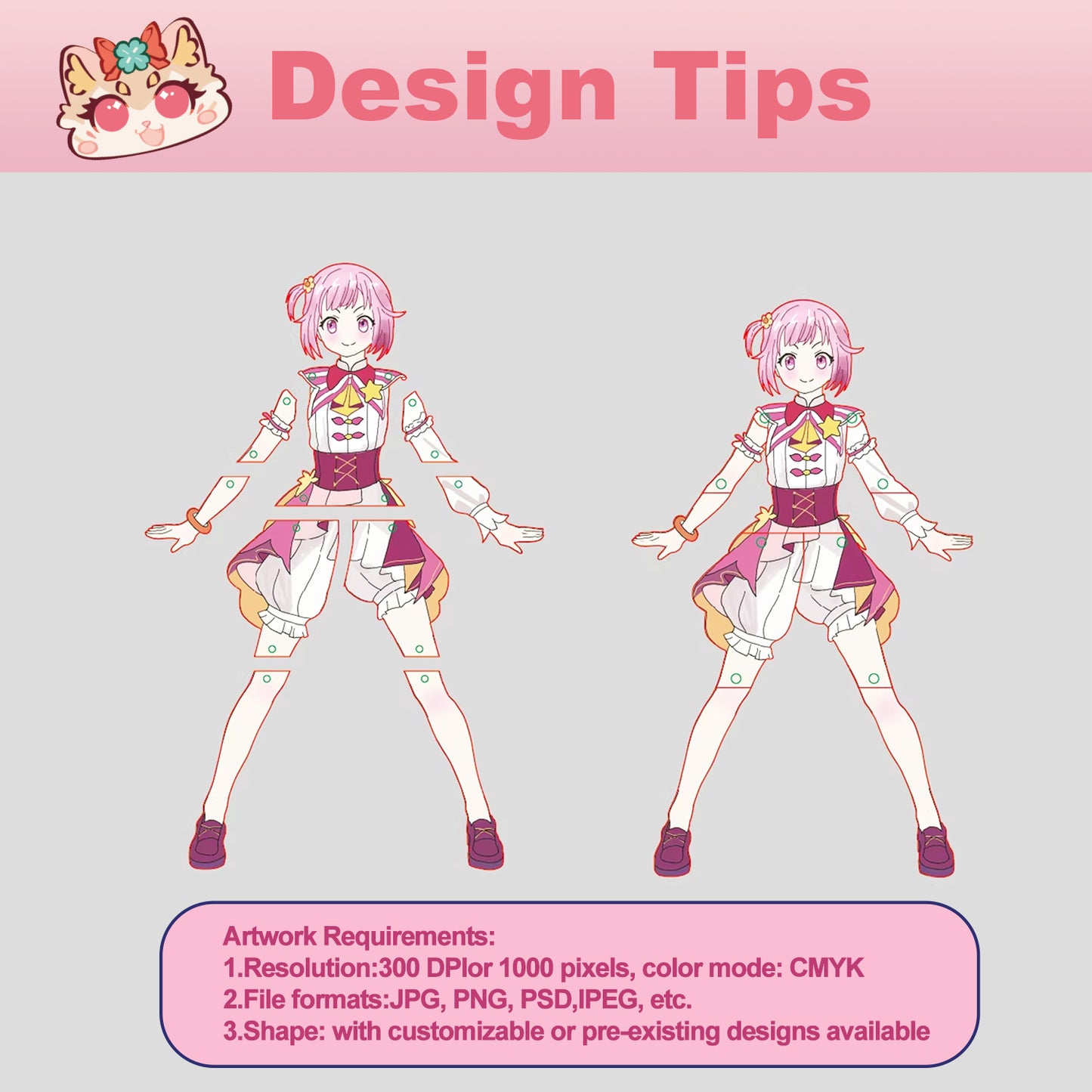 Custom Articulated Acrylic Figure