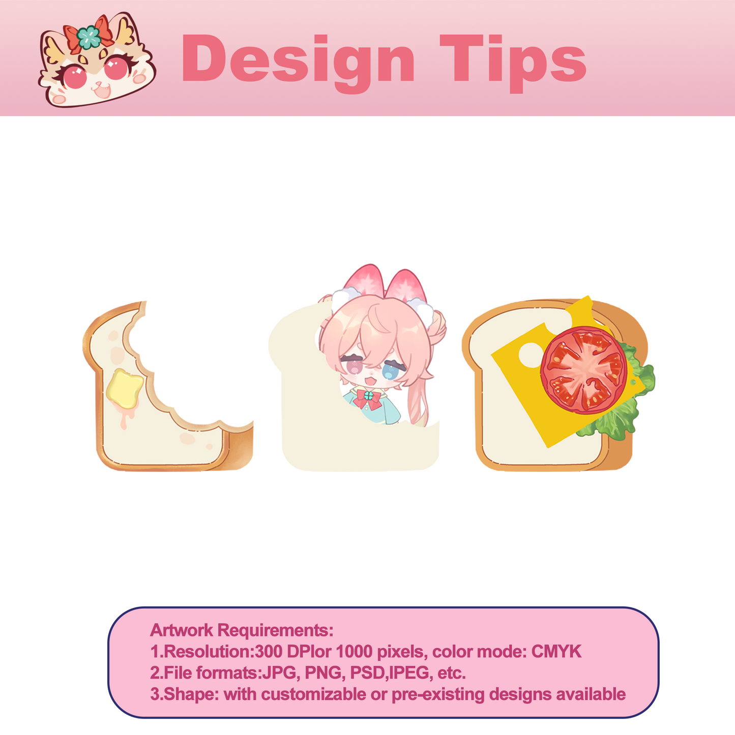 Custom Multi-layer wooden fridge magnet