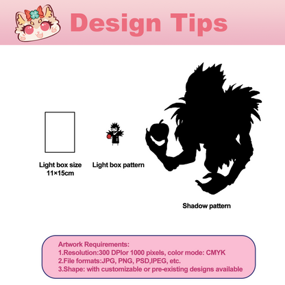 Custom Shadow Projection Lamp