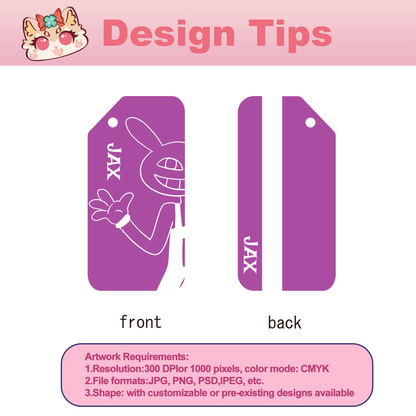 Custom Metal Luggage Tag