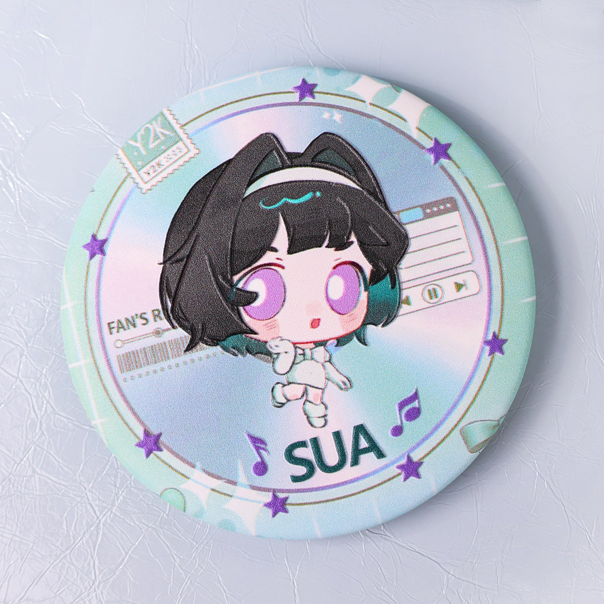 Custom Embossed Enamel Pin