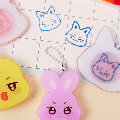 Custom Acrylic Stamp Charm