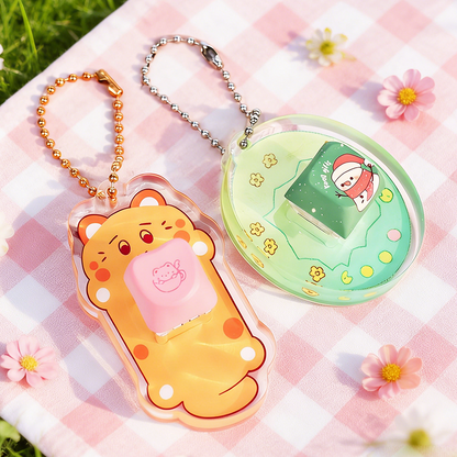Custom Acrylic key keychain