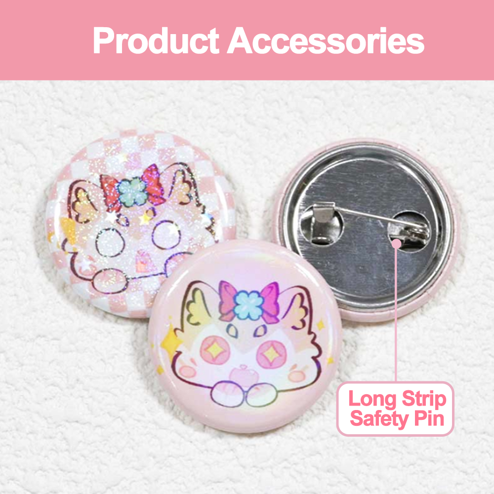 Custom  Mini Button Badge