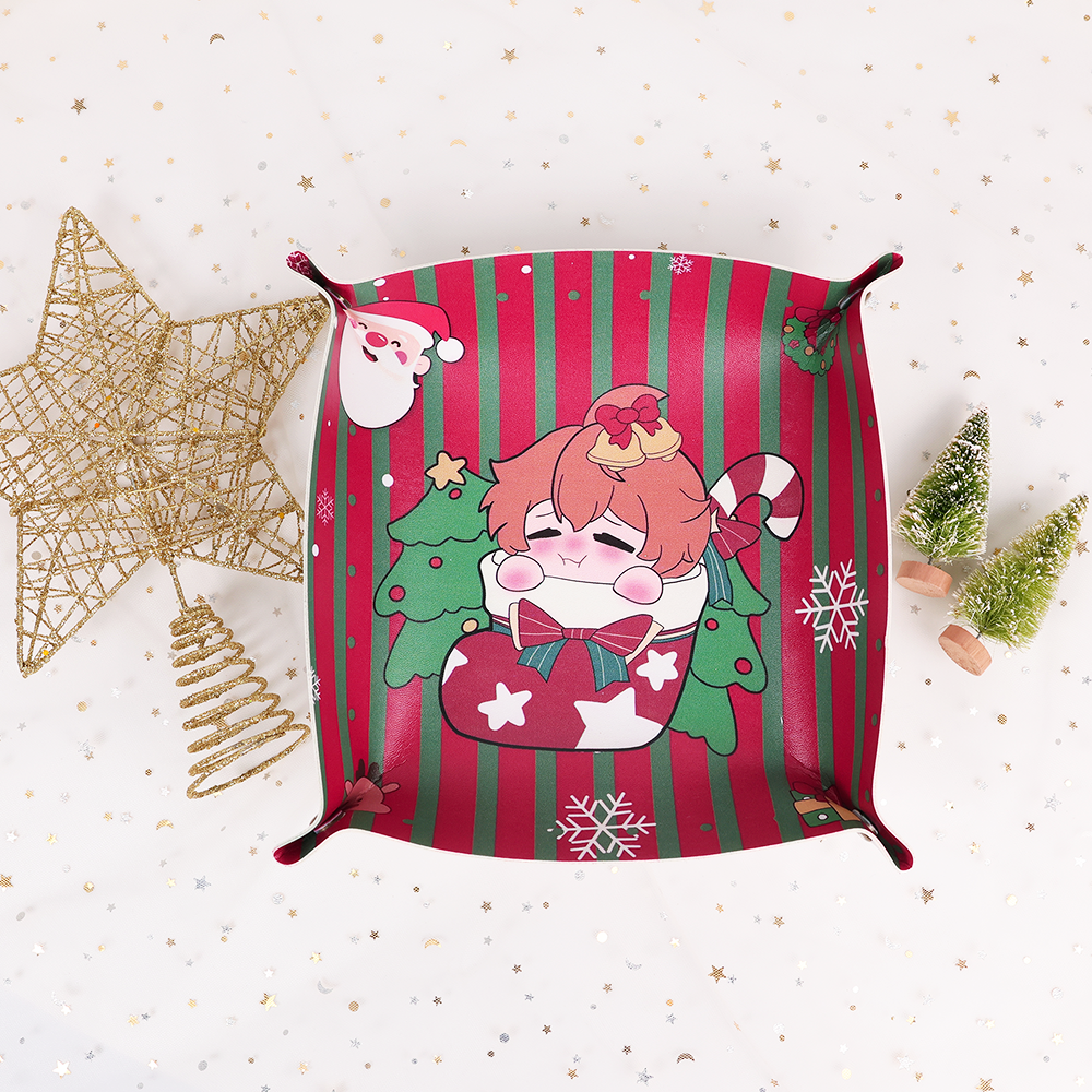 Custom Foldable PU storage tray