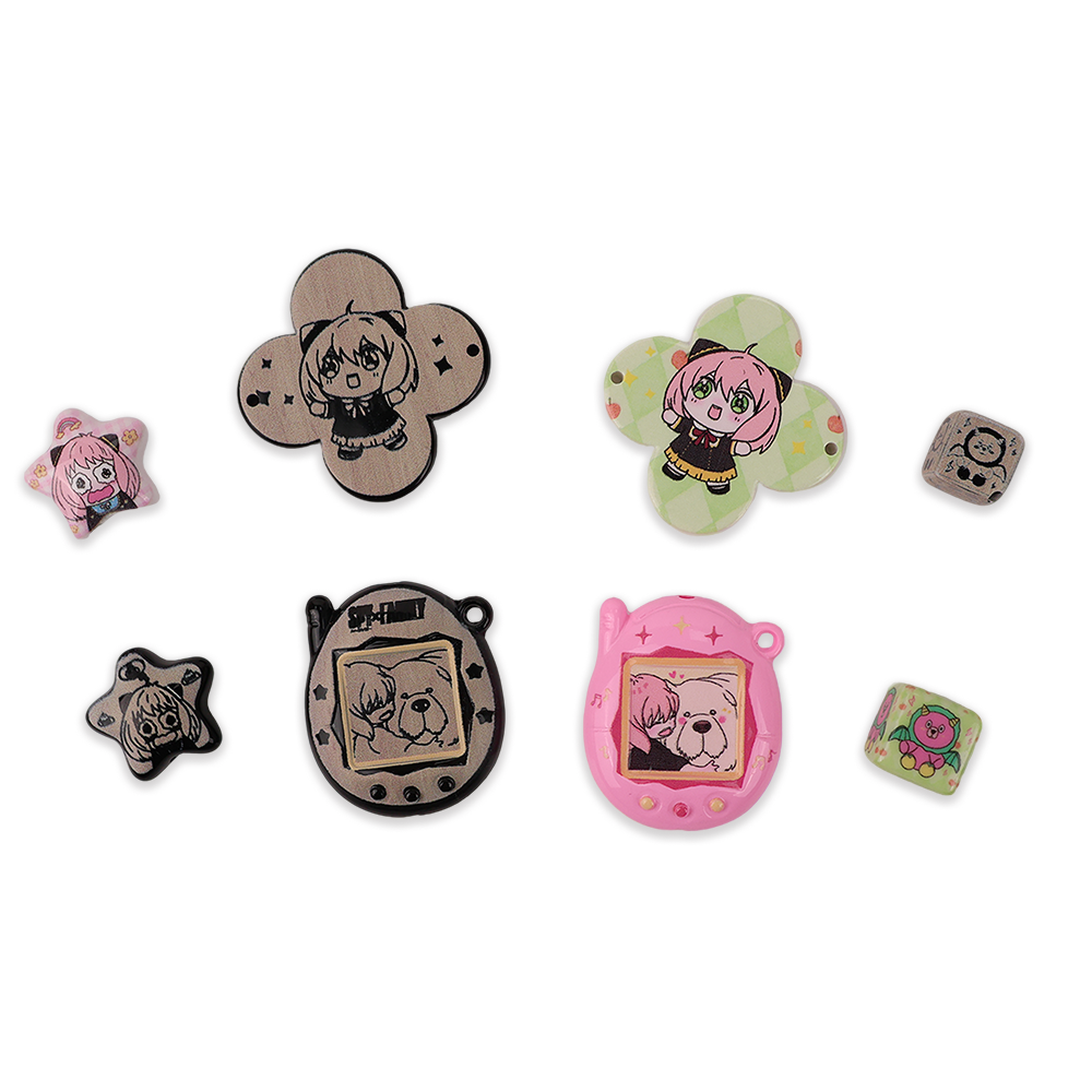 Custom Pseudo-relief Tamagotchi beads