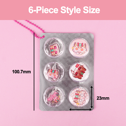 Custom Pill Button pin