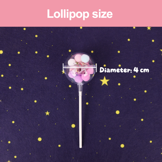 Custom Acrylic hollow stick candy