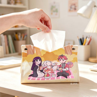 Custom PU Leather Tissue Box