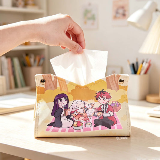 Custom PU Leather Tissue Box