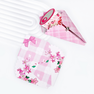 Custom Foldable Bouquet Backer Card