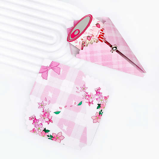 Custom Foldable Bouquet Backer Card