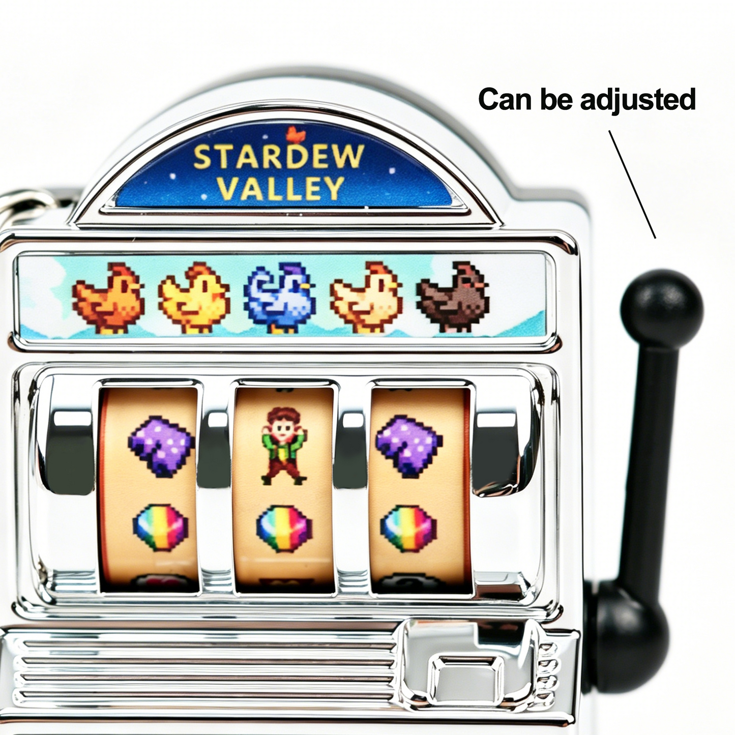 Custom Spinner Game Keychain