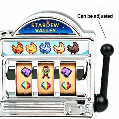 Custom Spinner Game Keychain